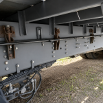 L001 - Scania P320 6x2 Flatbed Rigid Truck l001 chassis underside